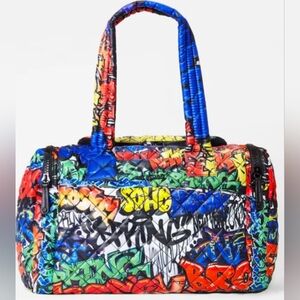 MZ Wallace Limited Edition Graffiti Duffle Bag